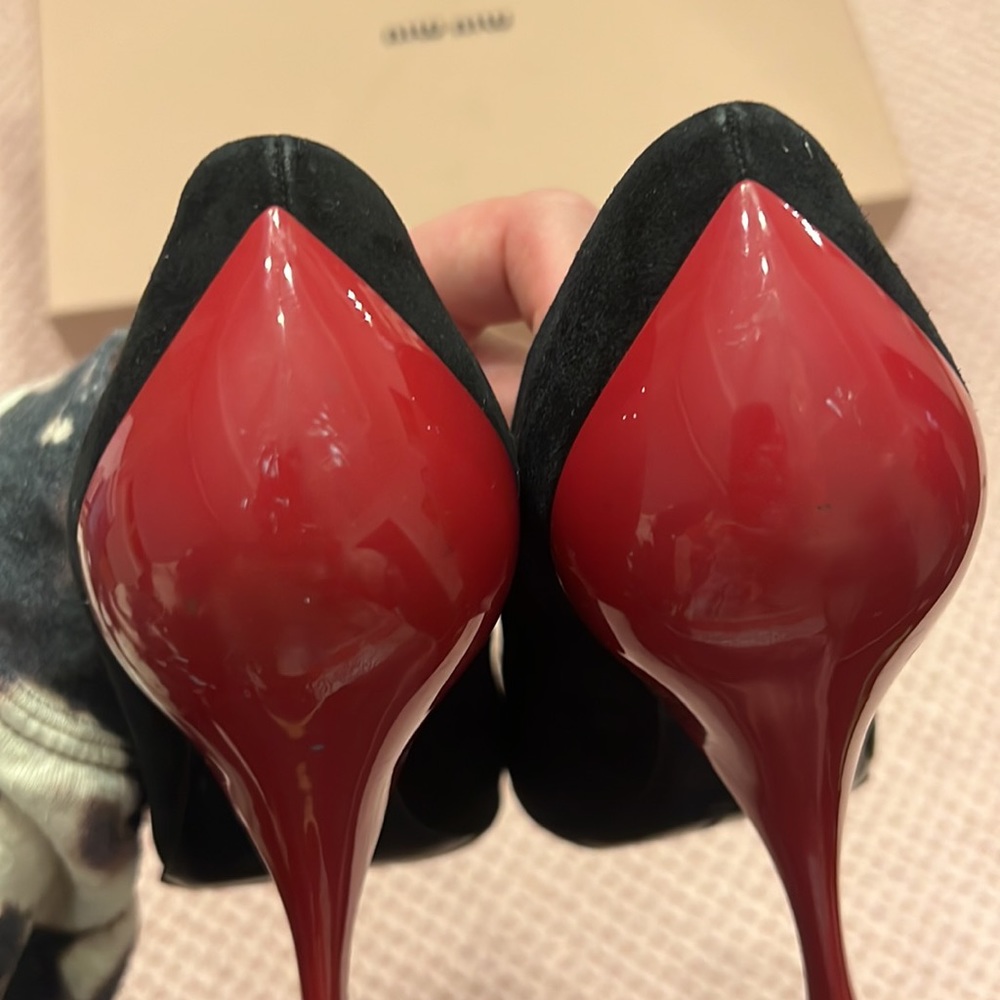 Miu Miu Black And Red Heel - image 7